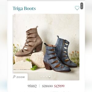 Blue Veracruz Triga boots